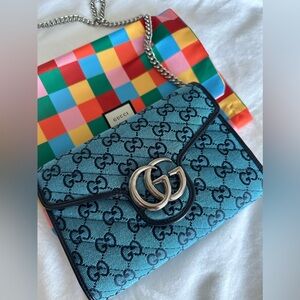 Gucci Marmont Matrace Crossbody Bag